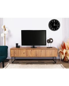 HANAH HOME TV komoda Lupin 140, braon - 878ALM3005
