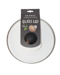 TEXELL Poklopac stakleni 24 cm - TGL-24