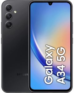 Refabrikovan Samsung Galaxy A34 6/128GB Black DS 5G Grade-A