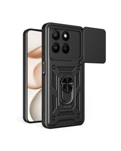 Maska za Honor X7d 4G/400 Smart 5G crna Hard Shield