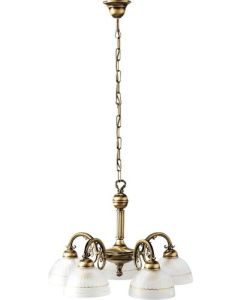 Rabalux Luster Flossi E27 5x MAX 40W bronzana (8815) - 8815