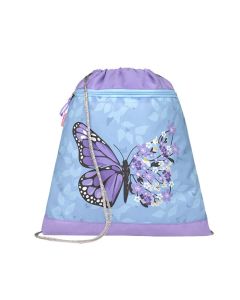 BELMILL Sport torba 336-91 Purple blue butterfly - 88181-1