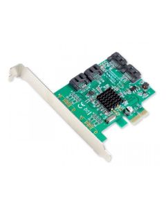 E-GREEN PCI-Express kontroler 4-port SATA III int. Kartica marvel88SE9215 Chipset