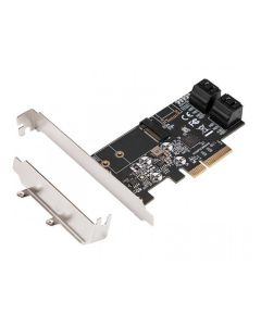 E-GREEN PCI-Express kontroler 5-port SATA III int. Kartica JMB585 Chipset - 88220
