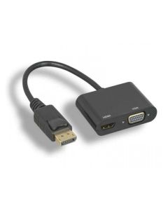 FAST ASIA Adapter-konvertor DISPLAY PORT na HDMI+VGA - 88228