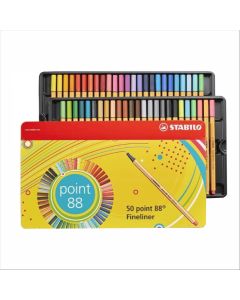 STABILO Fineliner Point 88, set 1/50 - 8850-6