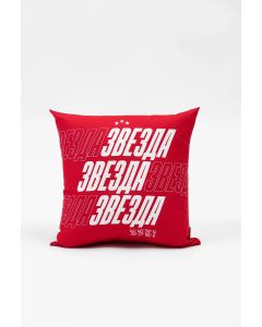CRVENA ZVEZDA Ukrasni jastuk 45x45cm, crvena-koordinate - 890-3