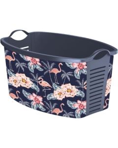 BERNER Korpa za veš 42L Flamingo - 34238