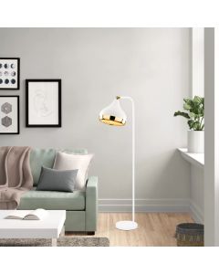 OPVIQ Podna lampa Yıldo 6911, bela/zlatna