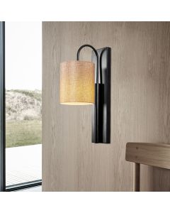 OPVIQ Zidna lampa Baston 3461, crna/bež