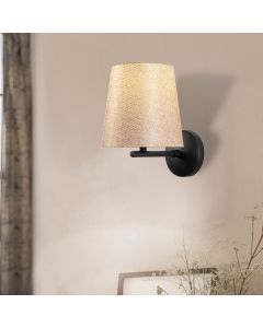 OPVIQ Zidna lampa Profil 4683, crna/bež