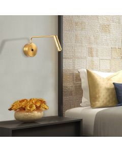 OPVIQ Zidna LED lampa Uğur 6041, zlatna