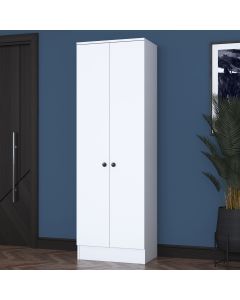 HANAH HOME Ormar za predsoblje sa čivilukom P6 - M14 - 2576, bela