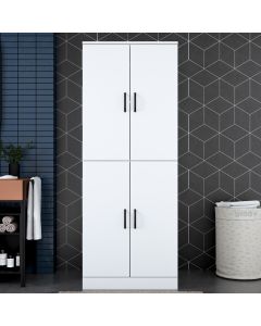 HANAH HOME Ormar za kupatilo KD109, bela