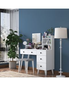 HANAH HOME Sto za šminkanje BJ101 - 2294, bela - 893RAN3321