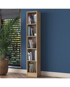 HANAH HOME Polica HC114, svetlo braon