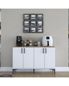 HANAH HOME Kuhinjska komoda JE162 - 3268, bela