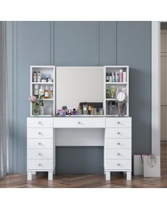 HANAH HOME Sto za šminkanje BJ136 - 3846, bela