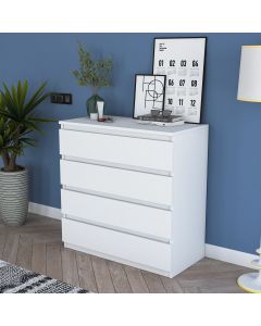 HANAH HOME Komoda za dnevnu sobu BE102 - 2431, bela