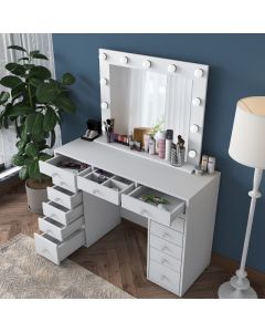 HANAH HOME Sto za šminkanje BJ119 - 2895, bela