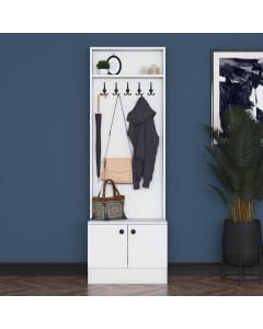 HANAH HOME Cipelarnik sa čivilukom M16, bela