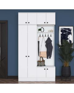 HANAH HOME Ormar za predsoblj EA145, bela