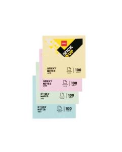 DELI Stiker blok 76x76mm mix pastelne boje  (100 lista) - 894275