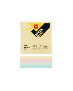 DELI Stiker kocka 76x76mm mix pastelne boje  (4x100 lista) - 894292