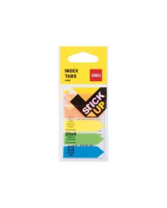 DELI Stikeri za indeksiranje 43x25mm (5x20 lista) - 894334