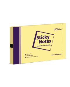 UNI LINE Blok samolepljivi 125x75 100 lista pastel žuti unl-1213 - EP89642