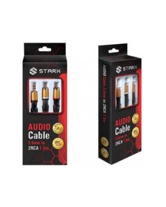STARK Kabl audio3.5mm na 2RCA M-M(High sound quality)1.5m - 89708