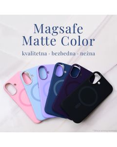 Maska Magsafe Matte Color iPhone 13 6.1 roze