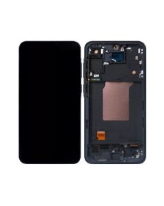 LCD za Samsung A556/Galaxy A55 + touch screen + frame Black OLED