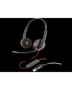 HP Slušalice Poly BW 3220 Stereo USB-C HS +USB-C/A adapter, crna - 8X228AA