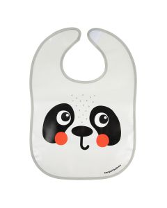 CANPOL BABIES Portikla za bebe sa džepom Panda, bela - 9-232_whi