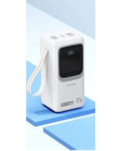 BAVIN Power bank 50000mAh 5W PD20W, bela - 90318