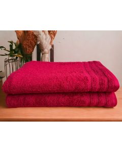VIKTORIJA Peškir Vestio 70x140cm Bordo - VLK000417-vestiobord