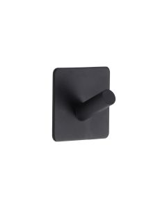 TENDANCE Zidna četvrtasta kukica 3M 4.5x3x4.5cm, metal/crna - 9055103