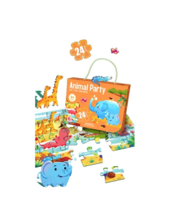 MILLA Puzzle Životinjska zabava 24 dela 88623 - 91-70734