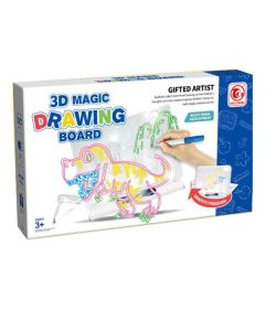 3D magična tabla za bojenje i 4 boje 6621 - 91-71069