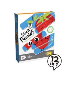MILLA TOYS Puzzle Igra povezivanja sa magnetom Voće 12u1 - 36 delova - 91-71079