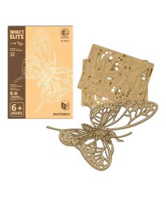 Drvene 3D puzzle Leptir - 22 dela 68012 - 91-71130