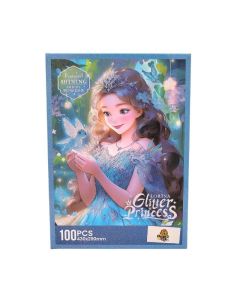Puzzle Glitter princess Lorina - 100 delova