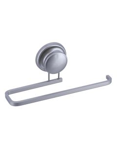 TENDANCE Vakuumski držač za peškir 24x7.5x10cm, aluminijum/hrom - 9100299