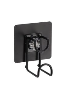 TENDANCE Samolepljiva kukica 8x6.5x9.3cm, metal/crna - 91014108