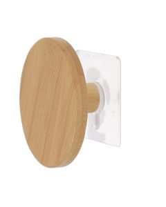 TENDANCE Samolepljiva kukica 8.5cm, bambus - 91042195