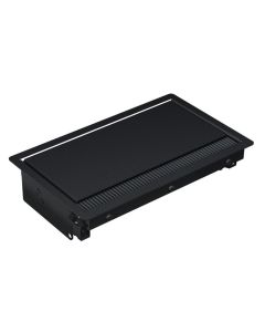 BACHMANN Modularna ugradna kutija CONI, kraća, 3 mesta, crna - 911.002
