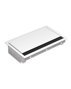 BACHMANN Modularna ugradna kutija CONI, kraća, 3 mesta, bela - 911.000