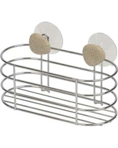 TENDANCE Vakuumska polica 20.5x10.5x12.5cm, metal/hrom - 912299