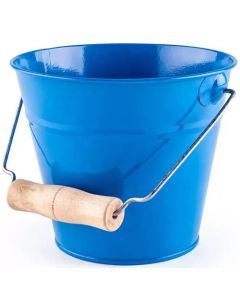 Woody Metalna kofa za dvorište -plava - 91467